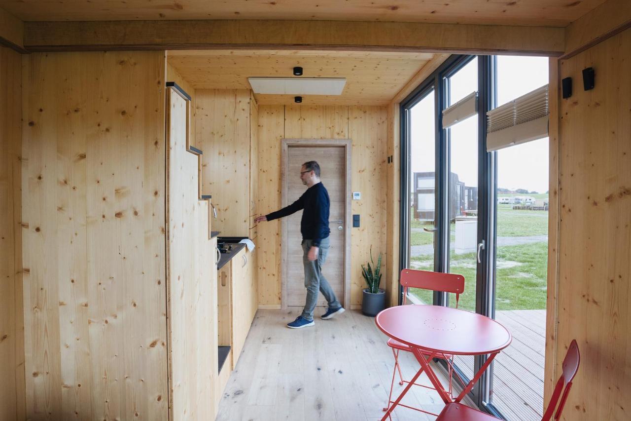 Tiny House Nature 2 Innenlage - Green Tiny Village Harlesiel كاروليننسيل المظهر الخارجي الصورة